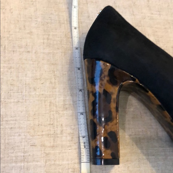 Coach suede and leopard print heels - Picture 6 of 6